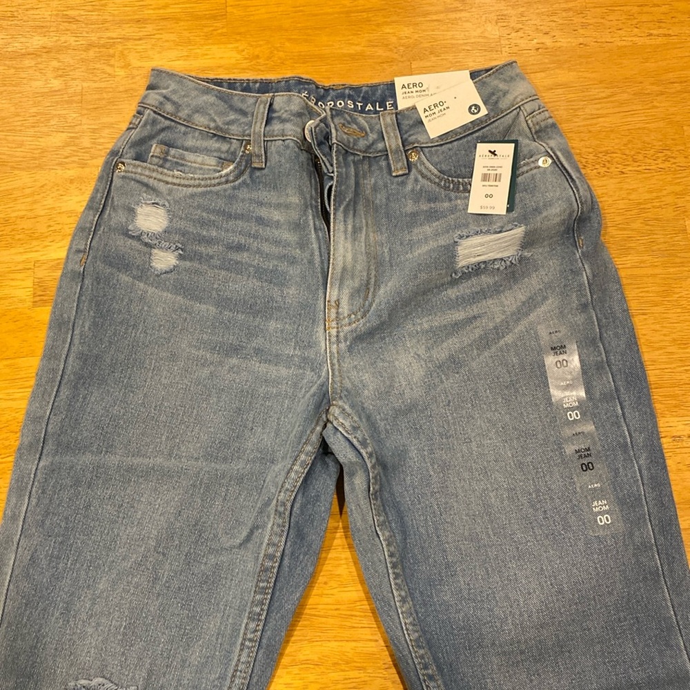 Aeropostale mom jeans